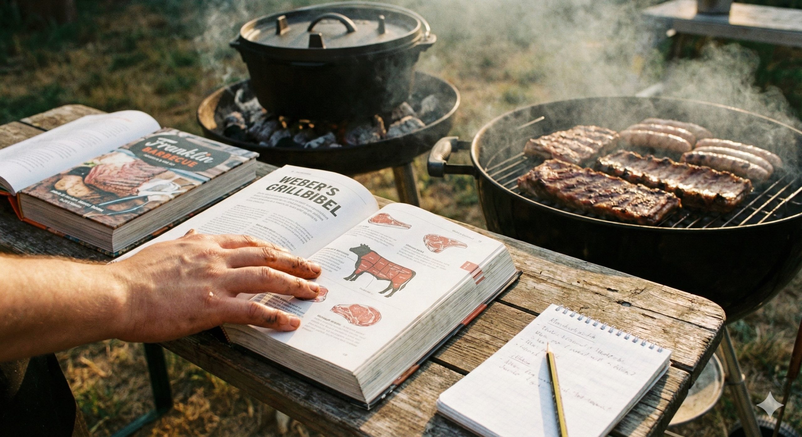 Die besten Kochbücher für Outdoor-Fans