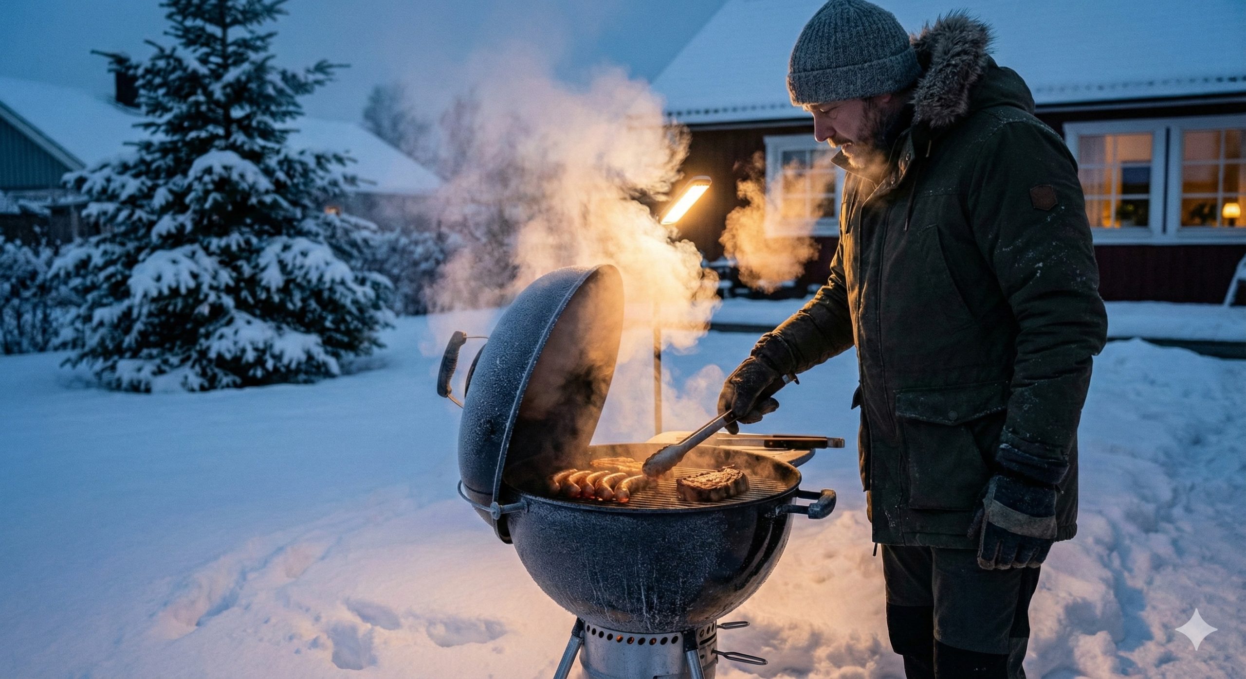 Wintergrillen – Grillen bei Kälte und Schnee